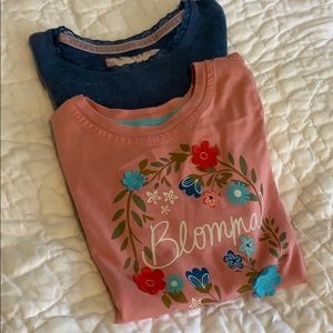 Lot of long sleeves. Mini boden + Hanna size 5